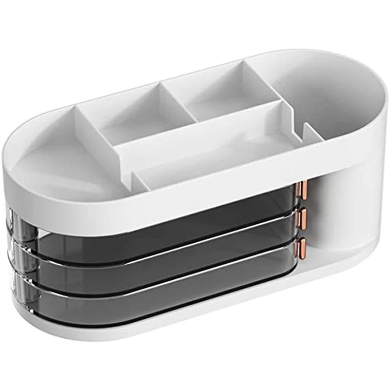 Rotating Pen Holder Storage Box Multi-Functional Storage Tube Office Transparent Finishing Box Stationery Storage
Rotating Pen Holder Storage Box Multi-Functional Storage Tube Office Transparent Finishing Box Stationery Storage