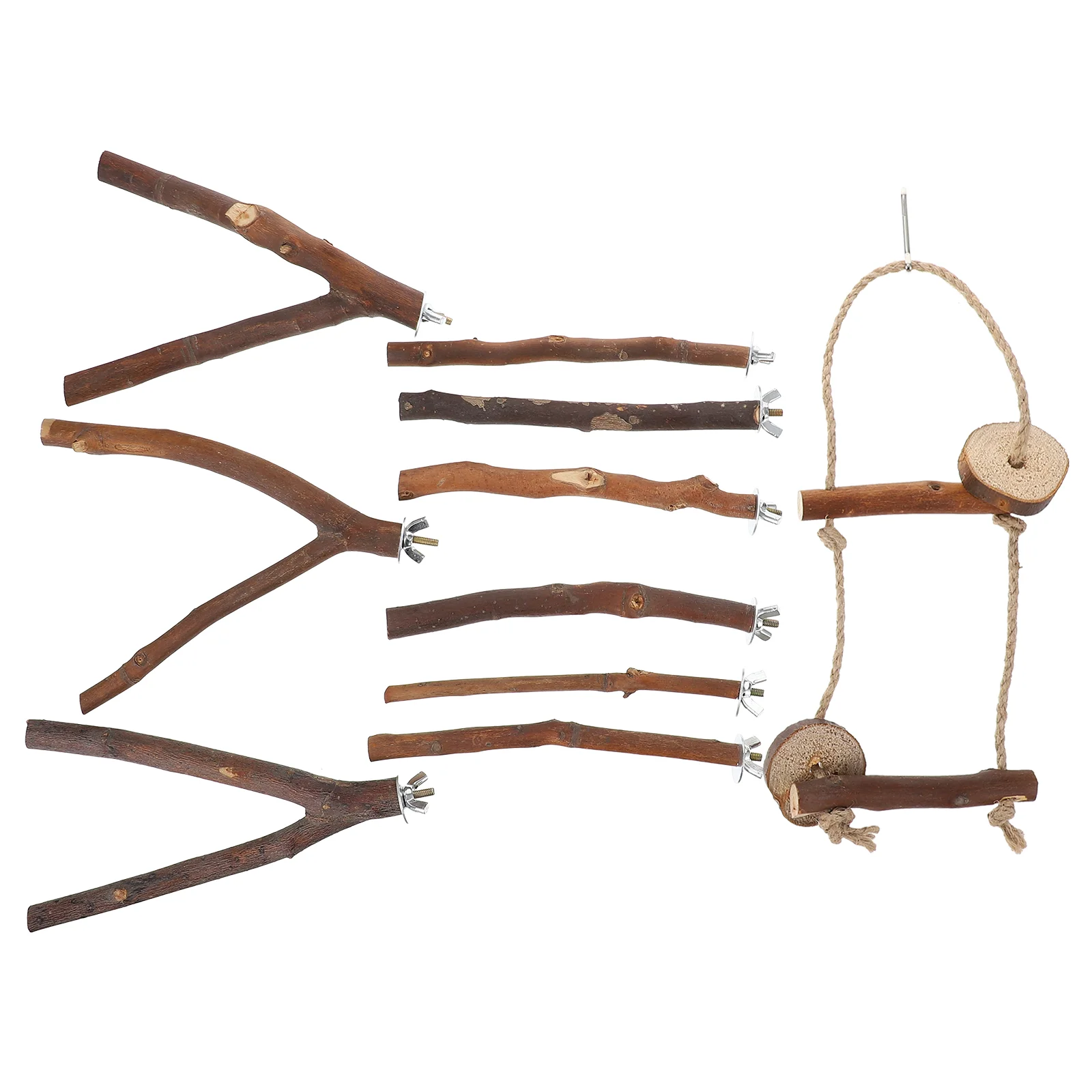 Bird Perches Play Cage Parrot Stand Perch Parakeetnatural Budgies Biteswing Wood Budgiechewing Gym Playgroundplatform
Bird Perches Play Cage Parrot Stand Perch Parakeetnatural Budgies Biteswing Wood Budgiechewing Gym Playgroundplatform