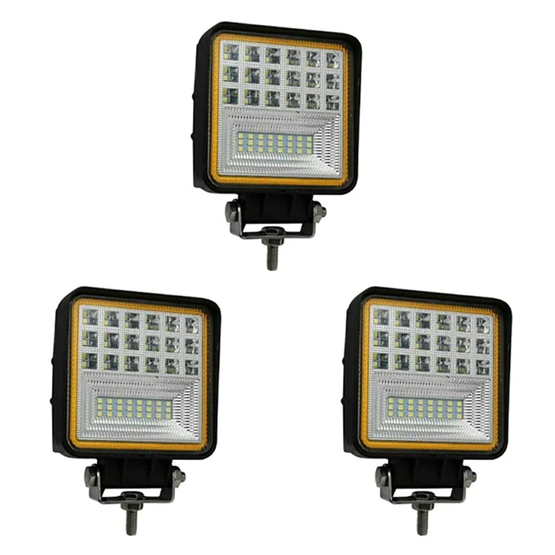 3 шт., автомобильные фонари, 4 дюйма, 6000K, 126 Вт
3 шт., автомобильные фонари, 4 дюйма, 6000K, 126 Вт