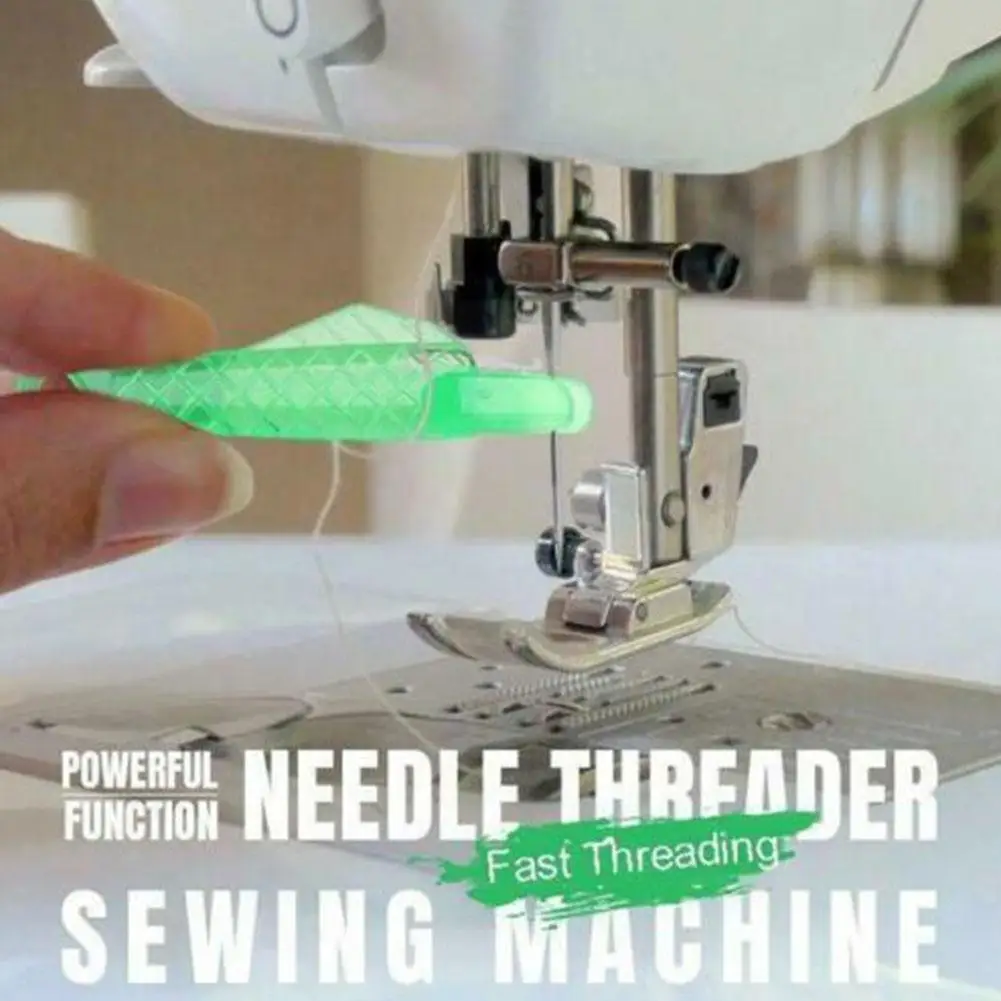 Sewing Machine Mini Needle Threader With Hook Needle Tool Accessories Thread Automatic Changer Elderly Insertion Quick Craf W5S9
Sewing Machine Mini Needle Threader With Hook Needle Tool Accessories Thread Automatic Changer Elderly Insertion Quick Craf W5S9