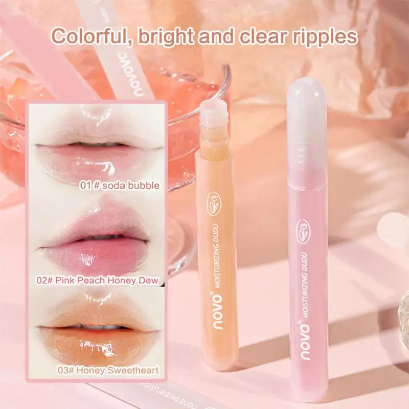 NOVO Lip Oil Base Moisturizing Lip Gloss Sheer Lip Tint Remove Dead Skin Fade Lip Lines Nourish Lip Female Makeup
NOVO Lip Oil Base Moisturizing Lip Gloss Sheer Lip Tint Remove Dead Skin Fade Lip Lines Nourish Lip Female Makeup