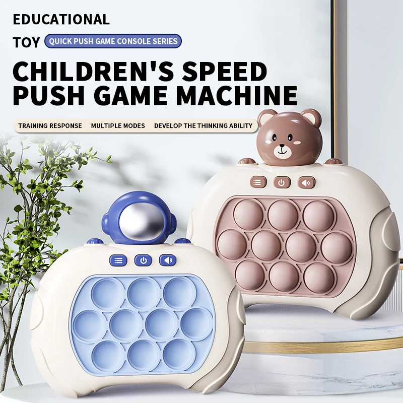 Pop Quick Push Bubbles Game Machine Kids Cartoon Fun Whac-A-Mole Squeezing Toys Anti Stress Sensory Bubble Pop Fidget Toy Gifts
Pop Quick Push Bubbles Game Machine Kids Cartoon Fun Whac-A-Mole Squeezing Toys Anti Stress Sensory Bubble Pop Fidget Toy Gifts