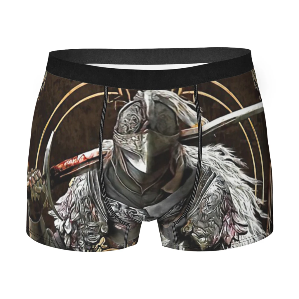 

Bloody Wolf Men Boxer Briefs Elden Ring Hero Game Highly Breathable Underpants Top Quality Print Shorts Gift Idea