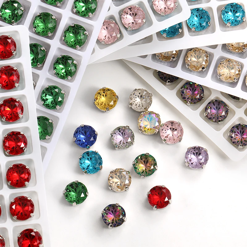 Round Lotus Loose Beads Glitter Sewing Crystals Bead With Claw Crystal Imitation Diamonds Glass Rhinestones Stones For Clothes
Round Lotus Loose Beads Glitter Sewing Crystals Bead With Claw Crystal Imitation Diamonds Glass Rhinestones Stones For Clothes