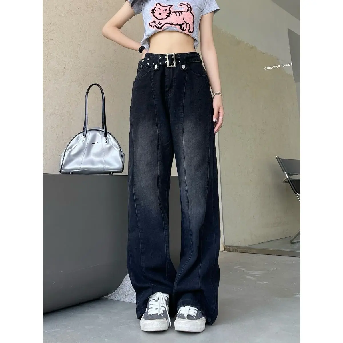 2022 Fashion Women Harajuku Jeans Wide Leg All-Match Loose Casual Wash Denim Pants Baggy High Street Long Trousers Tide L276
2022 Fashion Women Harajuku Jeans Wide Leg All-Match Loose Casual Wash Denim Pants Baggy High Street Long Trousers Tide L276