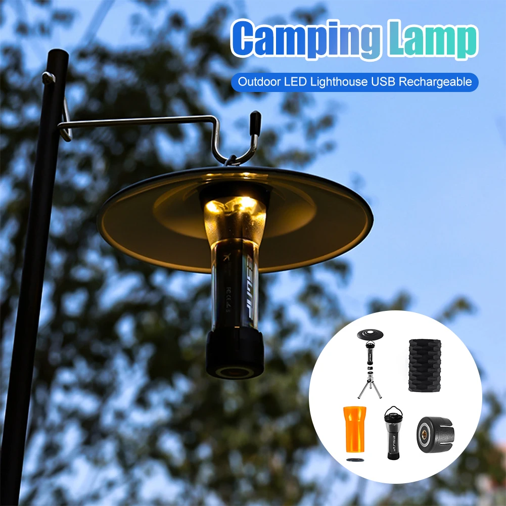 2600mAh Flashlight Lantern Base Lighthouse USB Rechargeable Flash Camping Lighting Emergency Mini LED Lighthouse Transfer
2600mAh Flashlight Lantern Base Lighthouse USB Rechargeable Flash Camping Lighting Emergency Mini LED Lighthouse Transfer