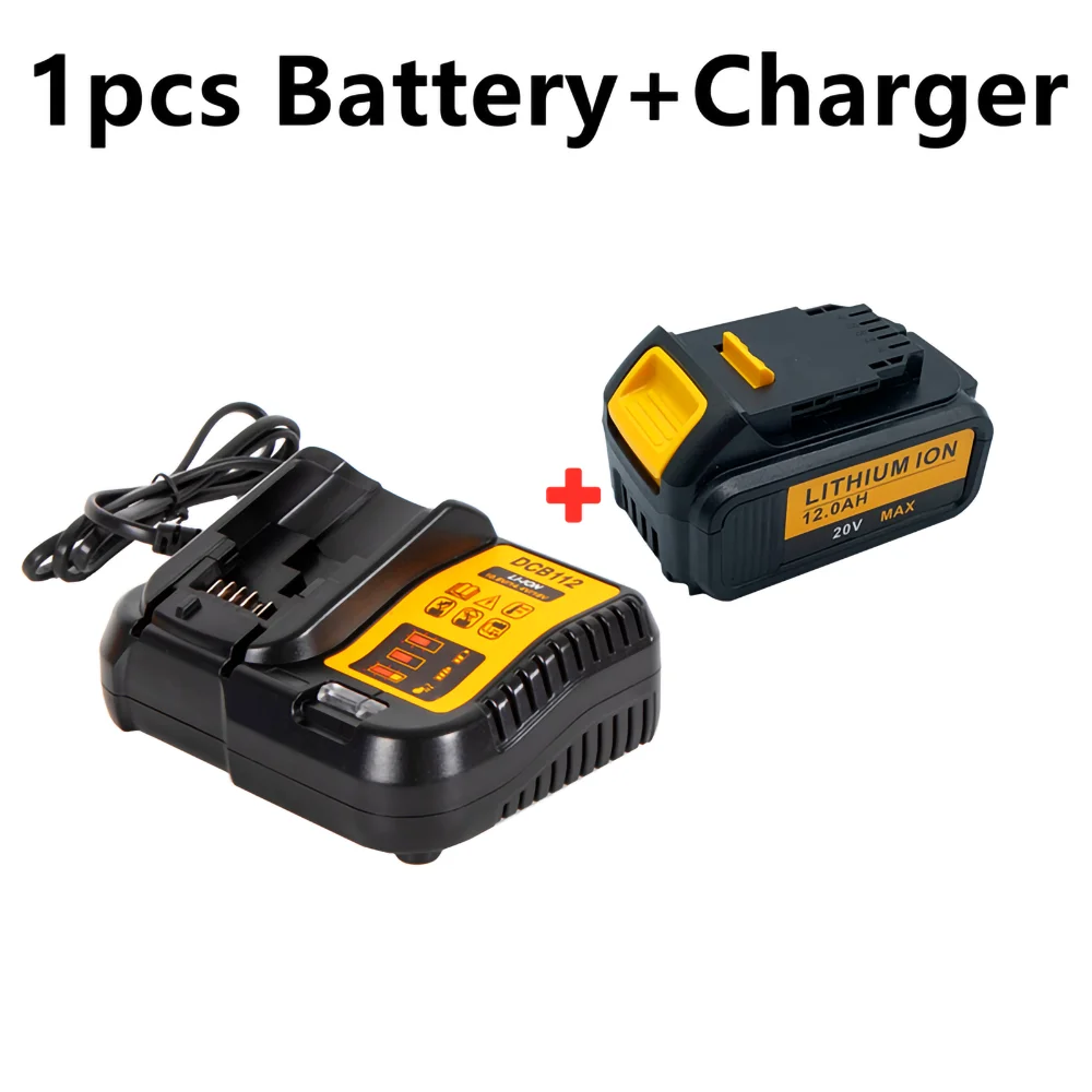 Genuine 20V 12000mah for Dewalt DCB200 Rechargeable Li-ion Battery 20V MAX Replacement for DeWalt DCB205 DCB201 DCB203 Power
Genuine 20V 12000mah for Dewalt DCB200 Rechargeable Li-ion Battery 20V MAX Replacement for DeWalt DCB205 DCB201 DCB203 Power