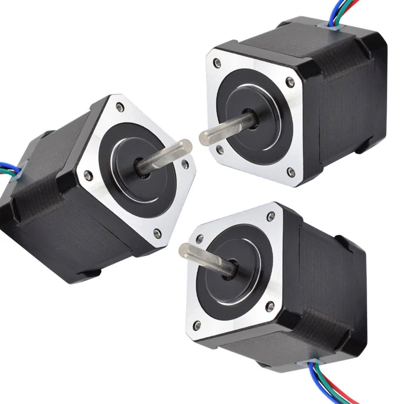 3-х дюймовый шаговый двигатель Nema 17, 48 мм, двигатель Nema17 42bygh 2A 4-Lead (17Hs19-2004S1), Мотор 1 м, кабель для 3D принтера, Cnc Xyz Motor
3-х дюймовый шаговый двигатель Nema 17, 48 мм, двигатель Nema17 42bygh 2A 4-Lead (17Hs19-2004S1), Мотор 1 м, кабель для 3D принтера, Cnc Xyz Motor