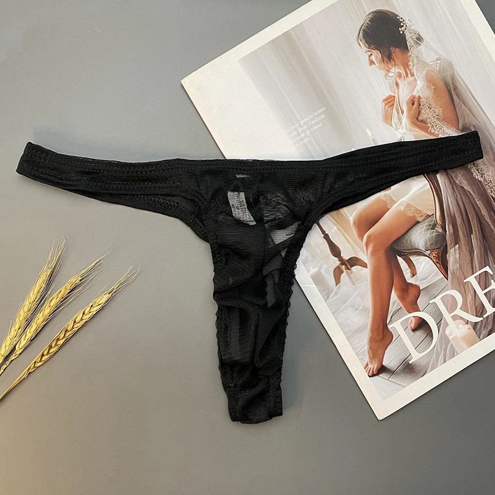 Man G-String Underwear Sexy T-back Thong Perspective Replacement Tools Underwear Accessories Bikini G-String Men
Man G-String Underwear Sexy T-back Thong Perspective Replacement Tools Underwear Accessories Bikini G-String Men