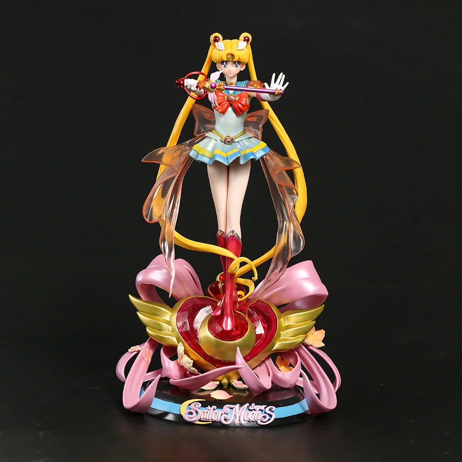 34cm Sailor Moon Super GK Tsukino Usagi PVC Model Statue Collectible Figure Doll Toy
34cm Sailor Moon Super GK Tsukino Usagi PVC Model Statue Collectible Figure Doll Toy