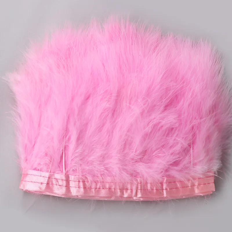 Long Fluffy Marabou Turkey Feathers Trimming 10-15CM Plumes Stitched on Ribbon Fringe For Dress Decorative Border Trim 18color
Long Fluffy Marabou Turkey Feathers Trimming 10-15CM Plumes Stitched on Ribbon Fringe For Dress Decorative Border Trim 18color