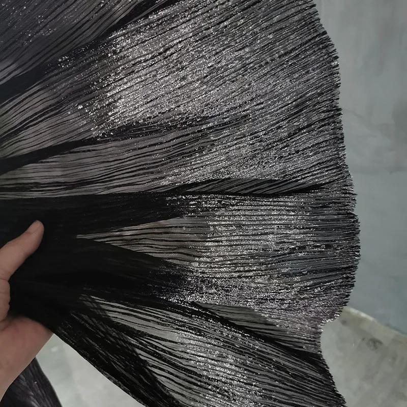 100x150cm pearlescent organza fabric Transparent hard pressed pleated special texture diy styling designer fabric
100x150cm pearlescent organza fabric Transparent hard pressed pleated special texture diy styling designer fabric