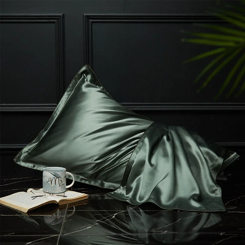 Single Side Mulberry Silk Silk Pillowcase Splicing Small Side Envelope Pillowcase
Single Side Mulberry Silk Silk Pillowcase Splicing Small Side Envelope Pillowcase