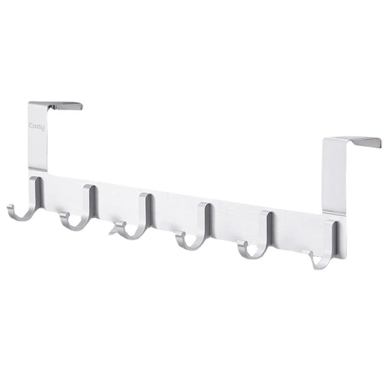 Over Door Hooks Hanger With 6 Dual Heavy Duty Hooks For Bedroom Door Coats Cap Storage Rack
Over Door Hooks Hanger With 6 Dual Heavy Duty Hooks For Bedroom Door Coats Cap Storage Rack