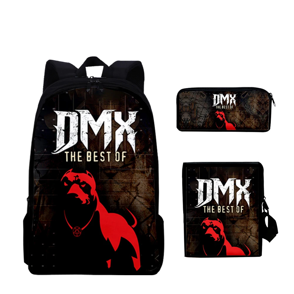 Cartoon Novelty Cool Earl Simmons DMX 3pcs/Set Backpack 3D Print School Student Bookbag Laptop Daypack Shoulder Bag Pencil Case
Cartoon Novelty Cool Earl Simmons DMX 3pcs/Set Backpack 3D Print School Student Bookbag Laptop Daypack Shoulder Bag Pencil Case