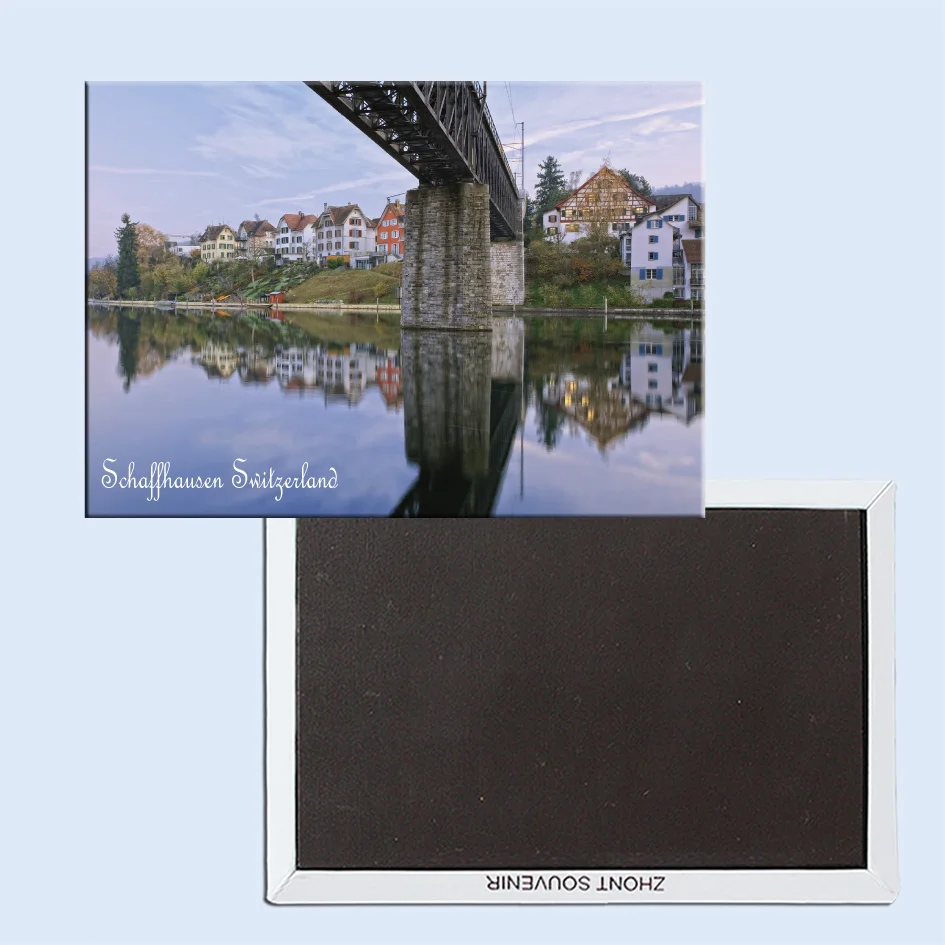 Travel Refrigerator Magnets 78*54mm,Colorful Homes Reflecting On Rhine River,Schaffhausen,Switzerland Travel FridgeMagnets24984 
Travel Refrigerator Magnets 78*54mm,Colorful Homes Reflecting On Rhine River,Schaffhausen,Switzerland Travel FridgeMagnets24984