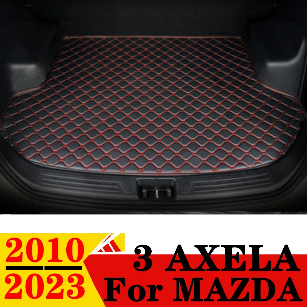 Коврик для багажника автомобиля для Mazda 3 Axela 2010 2011-2023, плоский боковой водонепроницаемый задний Чехол для груза, коврик, автомобильные аксессуары, подкладка для багажника
Коврик для багажника автомобиля для Mazda 3 Axela 2010 2011-2023, плоский боковой водонепроницаемый задний Чехол для груза, коврик, автомобильные аксессуары, подкладка для багажника