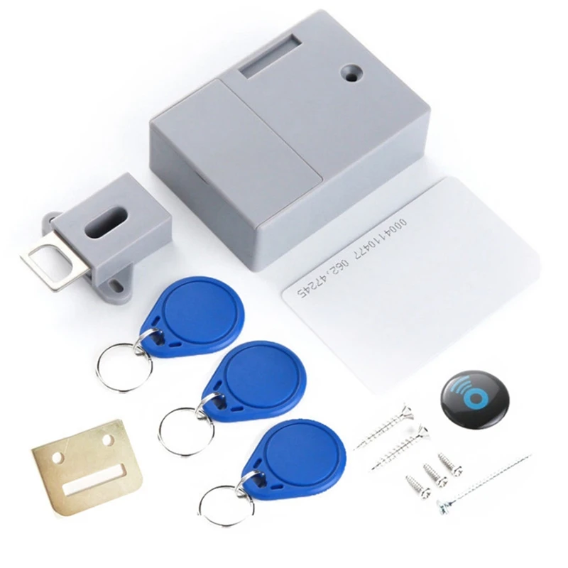 RFID Электронный замок для шкафа, электронный Темный замок «сделай сам» для деревянного шкафа, шкафчика, ящика, строительный замок, прочный
RFID Электронный замок для шкафа, электронный Темный замок «сделай сам» для деревянного шкафа, шкафчика, ящика, строительный замок, прочный