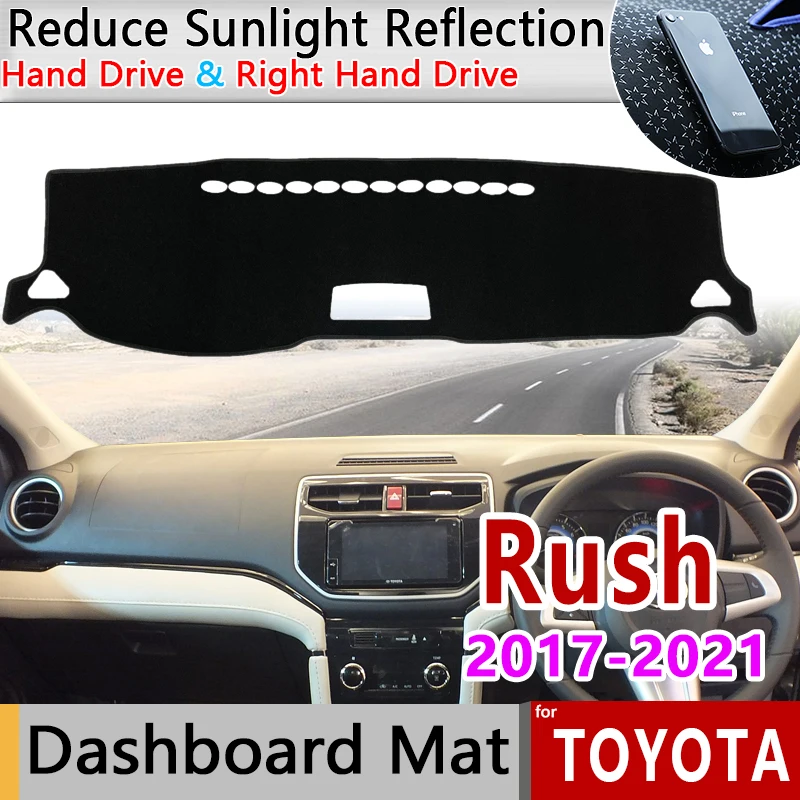 

Dashboard Cover Mat Carpet Pad for Toyota Rush Daihatsu Terios F800 Perodua Aruz 2017~2023 Sunshade Cushion Car Visor Accessorie