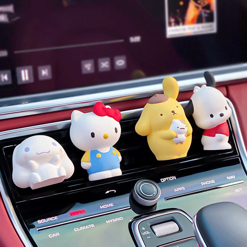 Kawaii Sanriod Car Decoration Kitty Cinnamoroll Pompom Purin Car Aromatherapy Air Conditioning Air Outlet Car Doll Decoration
Kawaii Sanriod Car Decoration Kitty Cinnamoroll Pompom Purin Car Aromatherapy Air Conditioning Air Outlet Car Doll Decoration