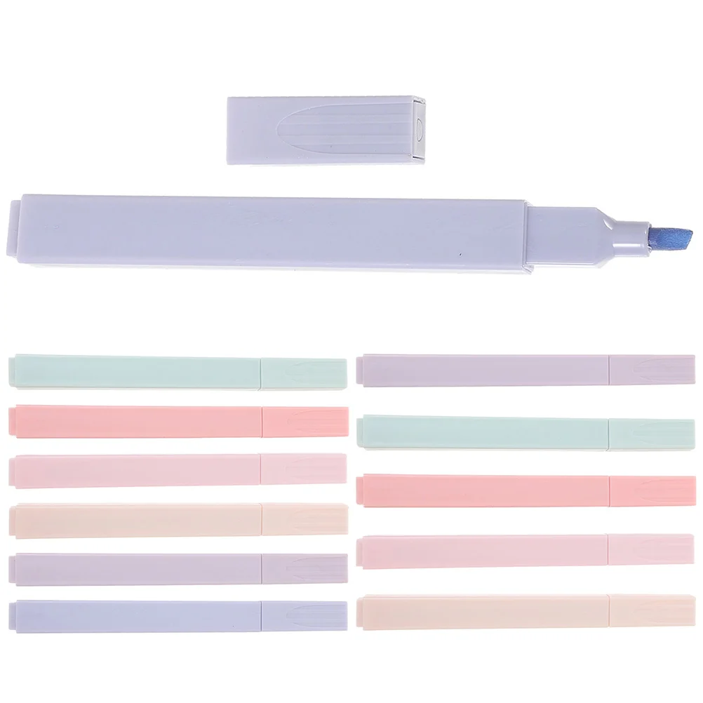 12Pcs Highlighter Book Markers Small Highlighter Teacher Marker Pens Marking Pens
12Pcs Highlighter Book Markers Small Highlighter Teacher Marker Pens Marking Pens