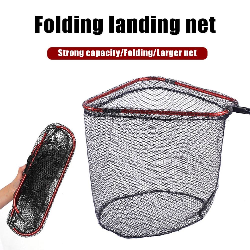 Outdoor Fishing Net 40/60/65cm Depth Fishing Landing Net Aluminum Alloy Collapsible Net Tool Accessories Handle Not Included
Outdoor Fishing Net 40/60/65cm Depth Fishing Landing Net Aluminum Alloy Collapsible Net Tool Accessories Handle Not Included