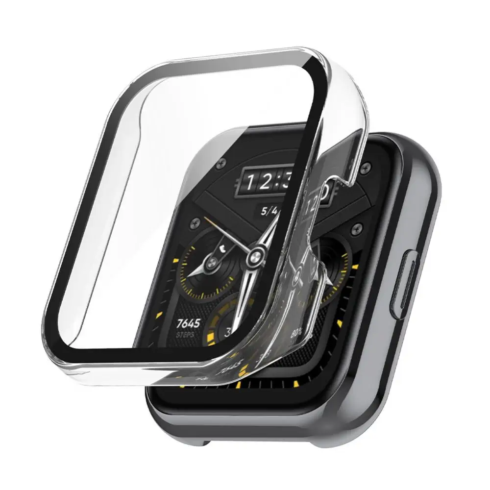 Shockproof Smartwatch Protective Shell Tempered Glass Fashion Protective Case Full Coverage Tempered Glass Protector Pc Case
Shockproof Smartwatch Protective Shell Tempered Glass Fashion Protective Case Full Coverage Tempered Glass Protector Pc Case