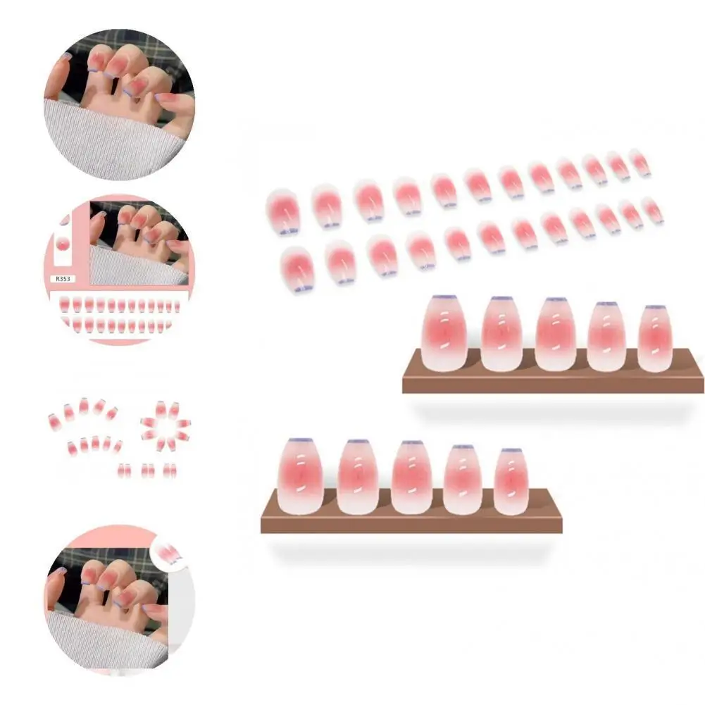 Elegant Universal Easy to Use Pink Transparent Embellishment with Blue Edge Nail Patch for Prom Nail Patch False Nail
Elegant Universal Easy to Use Pink Transparent Embellishment with Blue Edge Nail Patch for Prom Nail Patch False Nail