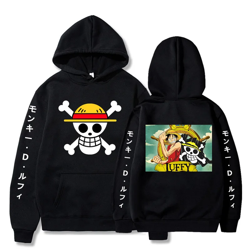 One Piece Autumn Pullover Skull Luffy Men's Hoodie Sweatshirts Sweat Homme Japanese Anime Harajuku Hip Hop Style Hoodies Coat
One Piece Autumn Pullover Skull Luffy Men's Hoodie Sweatshirts Sweat Homme Japanese Anime Harajuku Hip Hop Style Hoodies Coat