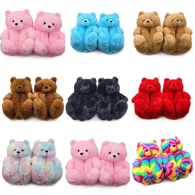 Cross-border Teddy Bear Slippers Plus Velvet Thickening Non-slip Cartoon Cotton Shoes Home Indoor Wooly Confinement Shoes
Cross-border Teddy Bear Slippers Plus Velvet Thickening Non-slip Cartoon Cotton Shoes Home Indoor Wooly Confinement Shoes
