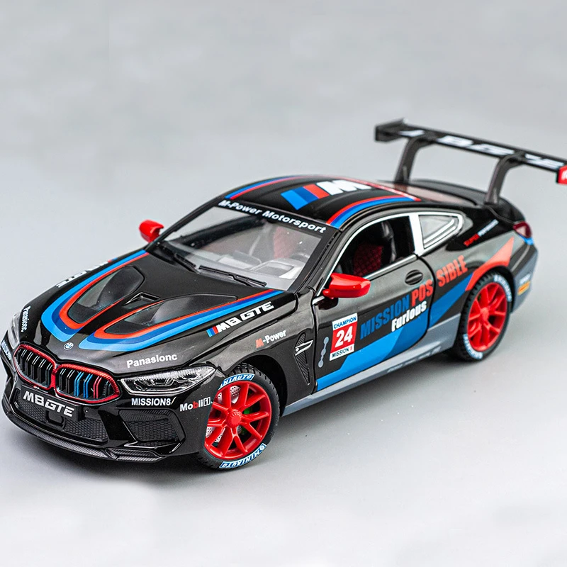 Новинка 1:24, Модель гоночного автомобиля BMW IM M8 GTE Le, литой металлический автомобиль для мужчин, автомобиль со звуком и подсветкой, игрушки для...
Новинка 1:24, Модель гоночного автомобиля BMW IM M8 GTE Le, литой металлический автомобиль для мужчин, автомобиль со звуком и подсветкой, игрушки для...