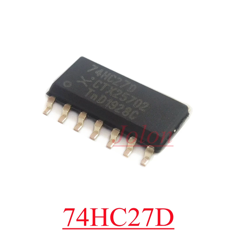 5 шт., логический чип 74HC27D 653
5 шт., логический чип 74HC27D 653