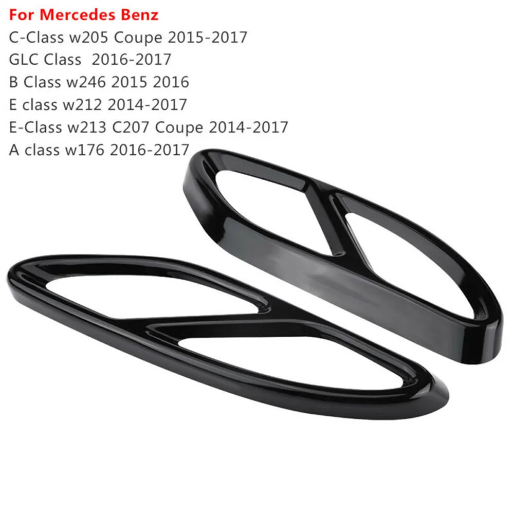 2 шт., насадки на глушитель выхлопной трубы для Mercedes-benz GLC C/E Class W205 Coupe W246 W212 W213 W176, детали автомобильного двигателя
2 шт., насадки на глушитель выхлопной трубы для Mercedes-benz GLC C/E Class W205 Coupe W246 W212 W213 W176, детали автомобильного двигателя