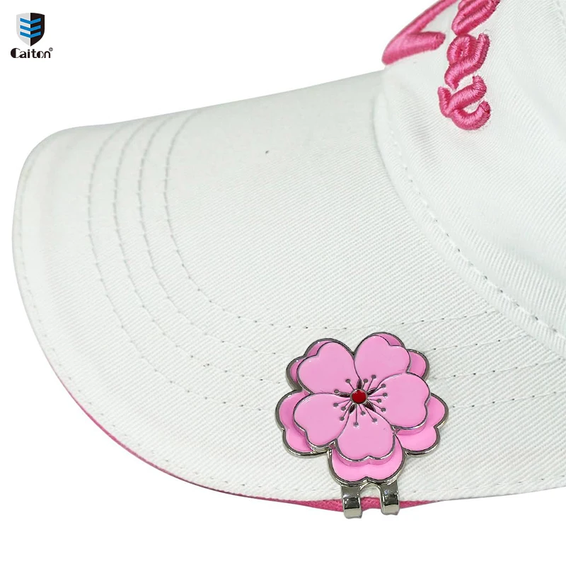 Caiton Golf Hat Clip with Pink Flower and Golf Mark - Rust-Resistant, Durable, - Perfect Gift for Golfers-Golf accessories
Caiton Golf Hat Clip with Pink Flower and Golf Mark - Rust-Resistant, Durable, - Perfect Gift for Golfers-Golf accessories
