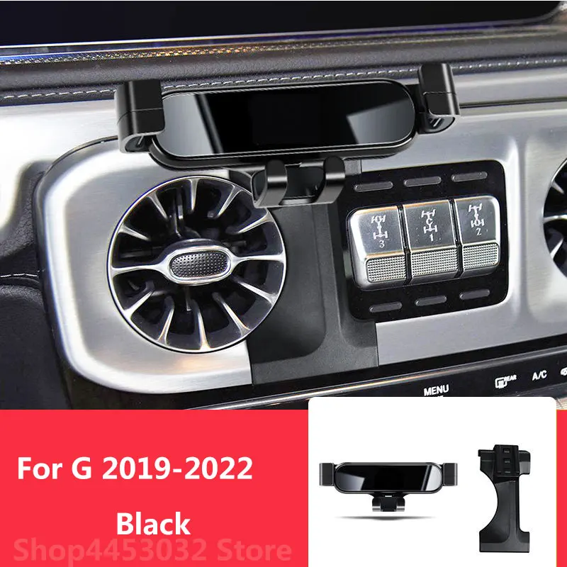 Автомобильный держатель мобильного телефона для Mercedes Benz G Class W463 2022-2019, кронштейн для крепления, GPS-подставка, вращающиеся аксессуары, 3 цвета 
Автомобильный держатель мобильного телефона для Mercedes Benz G Class W463 2022-2019, кронштейн для крепления, GPS-подставка, вращающиеся аксессуары, 3 цвета