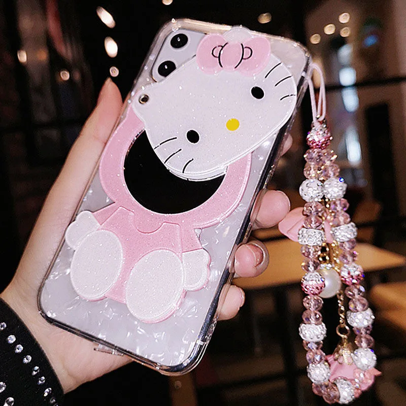 Hello Kitty with Hanadama Lanyard Fur Ball Phone Cases For iPhone 13 12 11 Pro Max Mini XR XS MAX 8 X 7 SE 2020 Back Cover
Hello Kitty with Hanadama Lanyard Fur Ball Phone Cases For iPhone 13 12 11 Pro Max Mini XR XS MAX 8 X 7 SE 2020 Back Cover