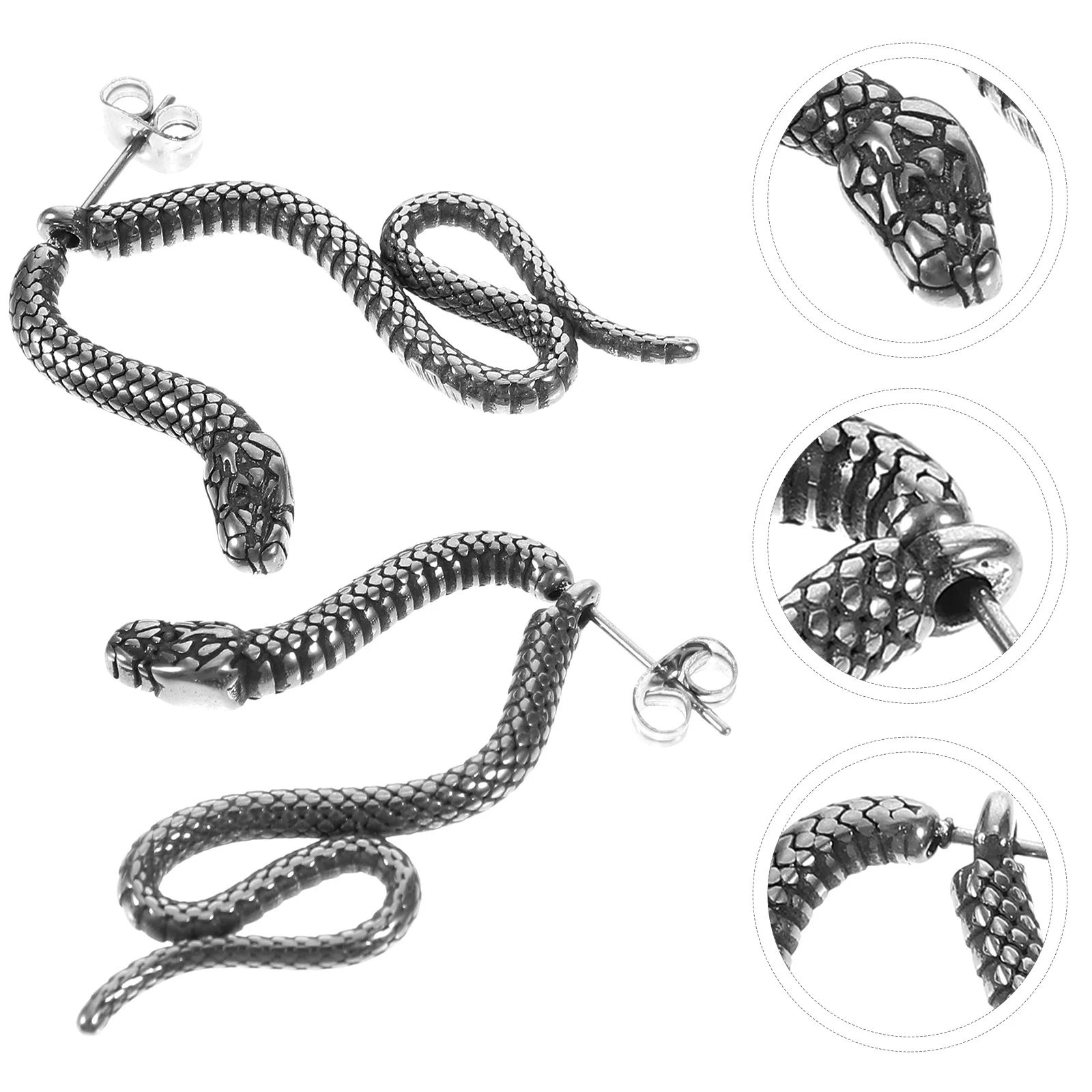 Earrings For Men Snake Jewelry Hip Hop Cool Teen Girls Titanium Punk Gothic Man Women
Earrings For Men Snake Jewelry Hip Hop Cool Teen Girls Titanium Punk Gothic Man Women