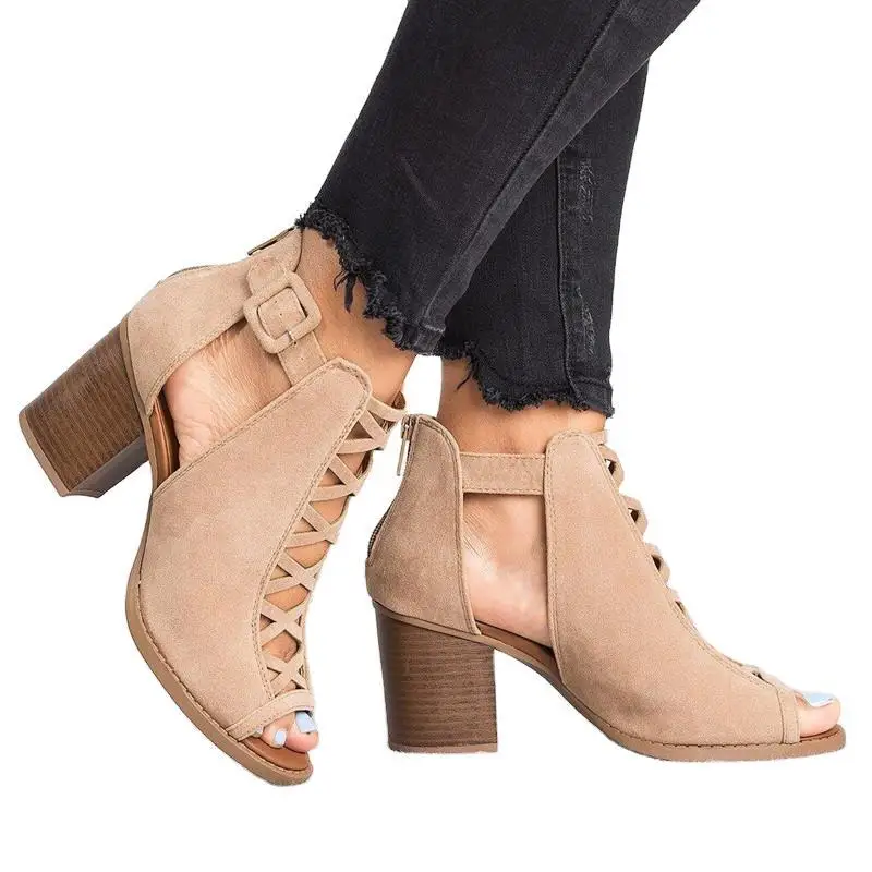 New 2022 Summer Sexy Toe Thick Bottom Rome Ladies Sandals Foreign Trade 43 Yards Women's Shoes
New 2022 Summer Sexy Toe Thick Bottom Rome Ladies Sandals Foreign Trade 43 Yards Women's Shoes