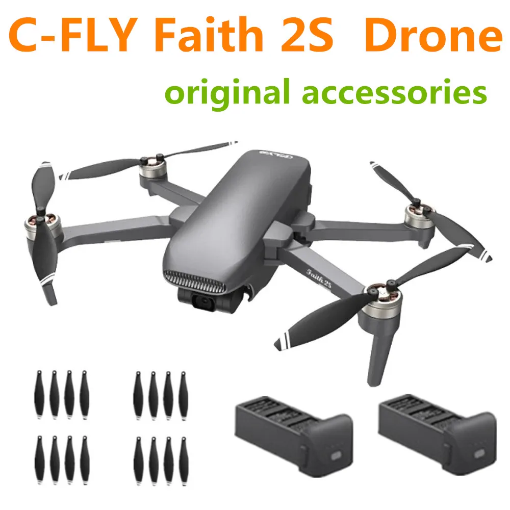 

C-Fly Faith 2S Drone Battery 1.1V 3100mah / Propeller Maple Leaf / faith- 2S Drone Spare Parts Original Accessories