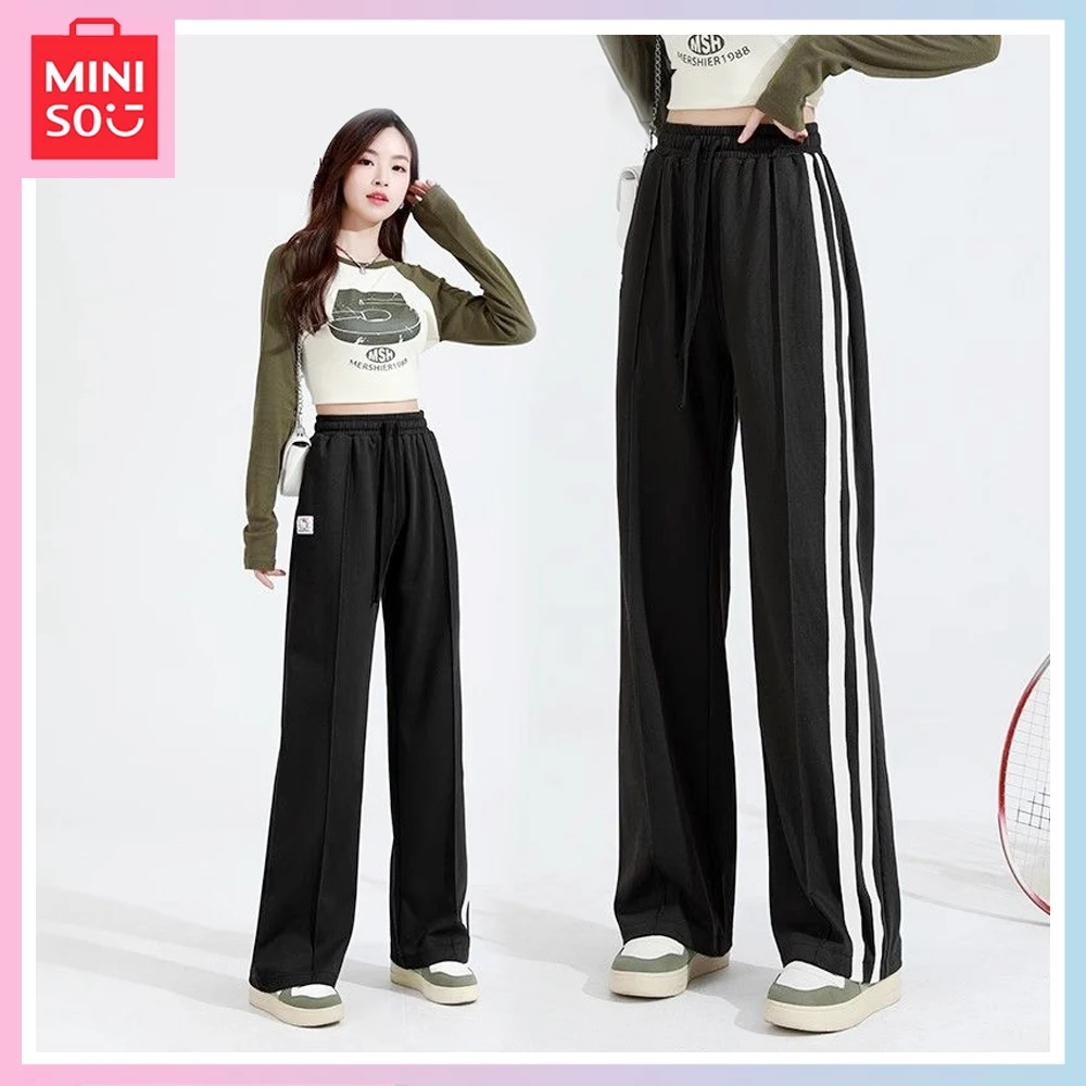 Miniso 2023 New Cartoon Hello Kitty Retro Side-Striped Wide-Leg Pants Womens Spring and Autumn New High-Waisted Vertical Pants
Miniso 2023 New Cartoon Hello Kitty Retro Side-Striped Wide-Leg Pants Womens Spring and Autumn New High-Waisted Vertical Pants