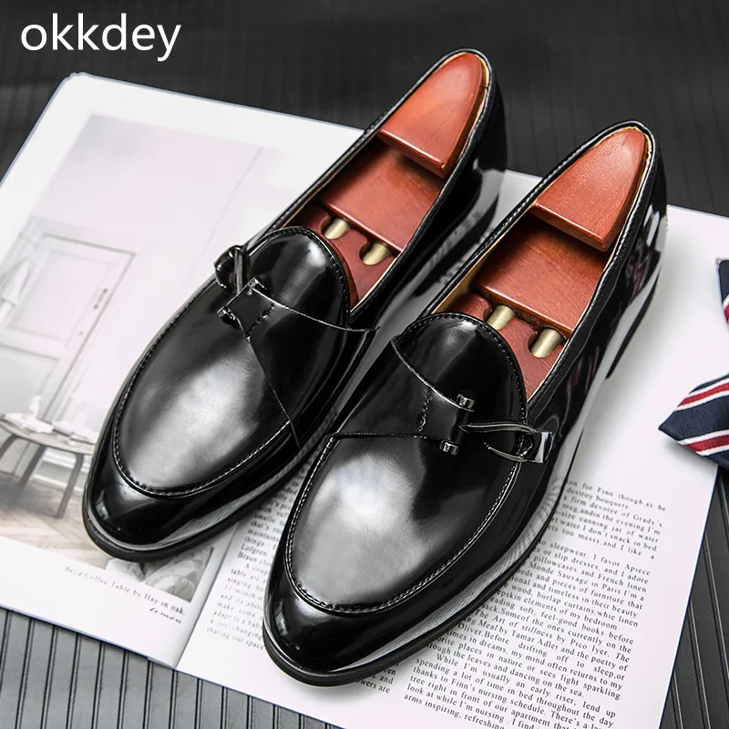 Flat Leather Shoes for Men Pointed Toe Casual Outdoor Comfortable Trendy All-match Men's Loafers Formal Shoes Spring Summer Main
Flat Leather Shoes for Men Pointed Toe Casual Outdoor Comfortable Trendy All-match Men's Loafers Formal Shoes Spring Summer Main