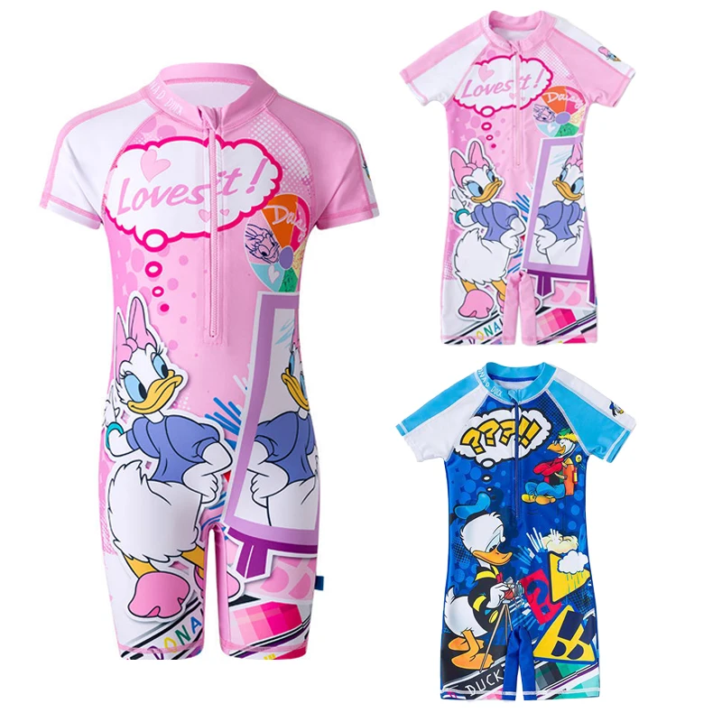 New Disney Cartoon Anime Donald Duck Children's Swimsuit Girls' One-Piece Swimsuit Cute Boys' and Girls' Quick Drying Swimsuit
New Disney Cartoon Anime Donald Duck Children's Swimsuit Girls' One-Piece Swimsuit Cute Boys' and Girls' Quick Drying Swimsuit