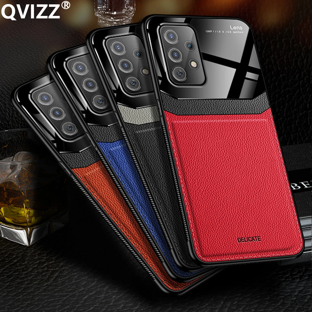 Luxury Leather Case for Samsung A52 A52S A72 4G 5G Plexiglass + Soft Silicone Phone Cover Galaxy A32 A50S A22 A42 A31 A30 A21S
Luxury Leather Case for Samsung A52 A52S A72 4G 5G Plexiglass + Soft Silicone Phone Cover Galaxy A32 A50S A22 A42 A31 A30 A21S