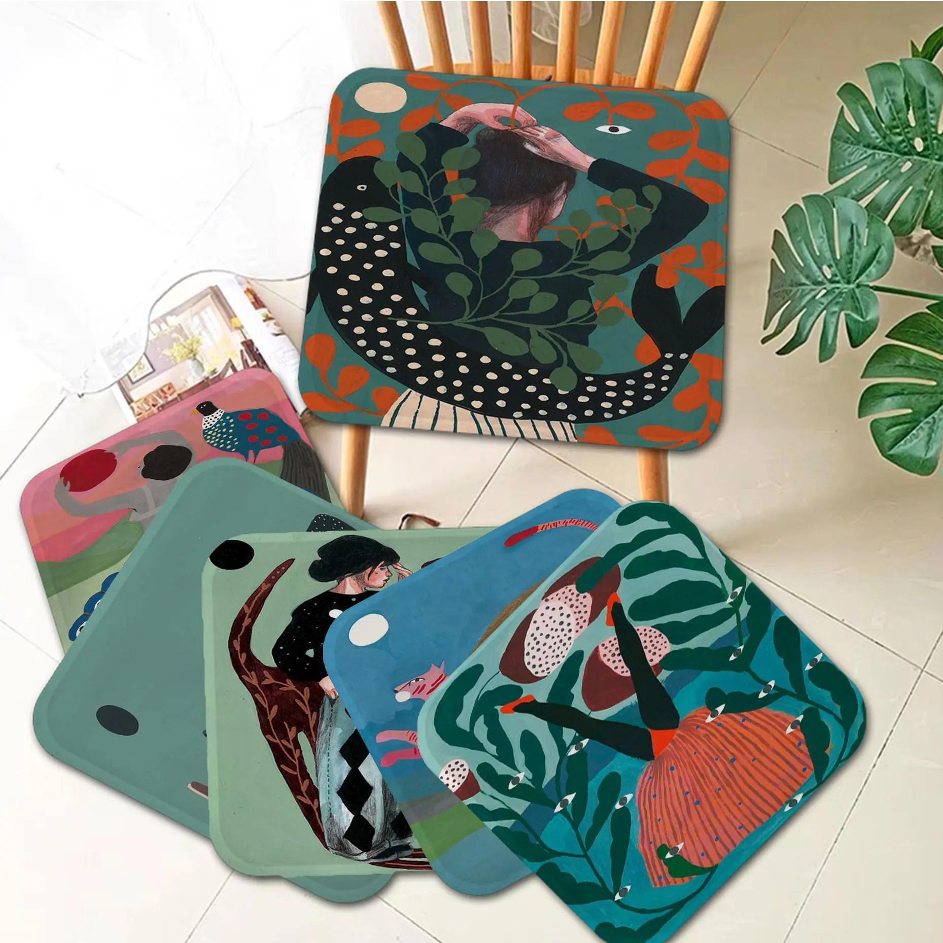 Woman Fish Plants And Animal Jagua Simplicity Multi-Color Plush Cushion Home Back Cushion Soft 50x50cm Cushions Home Decor
Woman Fish Plants And Animal Jagua Simplicity Multi-Color Plush Cushion Home Back Cushion Soft 50x50cm Cushions Home Decor
