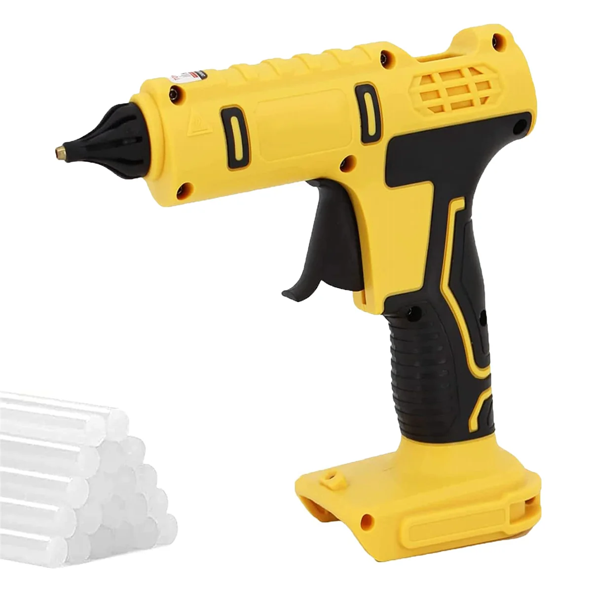 Cordless Hot Glue for 20V Max Battery, with 20PCS Glue Sticks and LED Light, Fast Heating, for DIY (Tool Only)
Cordless Hot Glue for 20V Max Battery, with 20PCS Glue Sticks and LED Light, Fast Heating, for DIY (Tool Only)