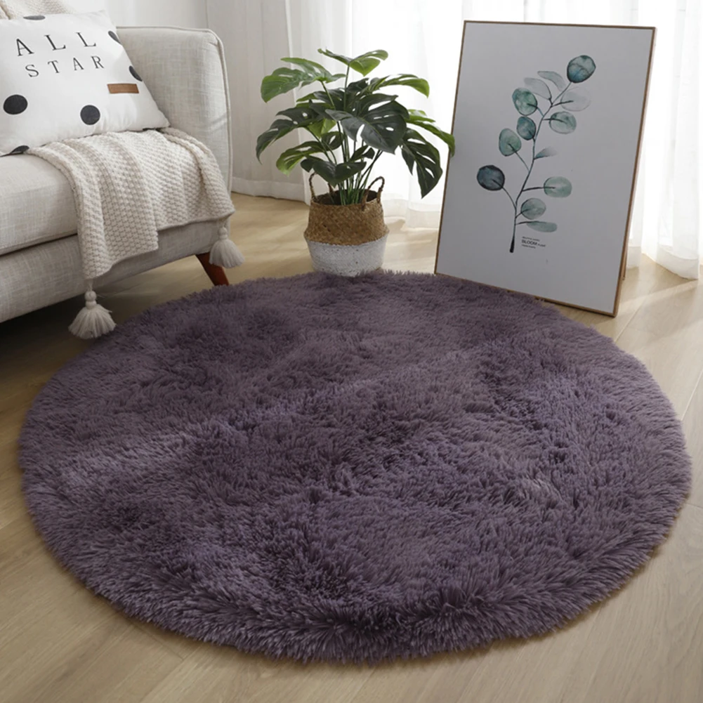 Round Fluffy Carpets Soft Plush Rugs Carpet For Living Room Bedroom Home Decoration Anti-Slip Floor Mat Rug
Round Fluffy Carpets Soft Plush Rugs Carpet For Living Room Bedroom Home Decoration Anti-Slip Floor Mat Rug