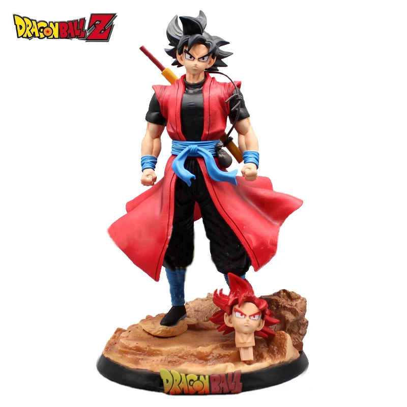 32cm Dragon Ball Z Figure Double Headed Son Goku Action Figure Super Saiyan ROSE PVC Anime Collection Model Figurine Toys Gifts
32cm Dragon Ball Z Figure Double Headed Son Goku Action Figure Super Saiyan ROSE PVC Anime Collection Model Figurine Toys Gifts