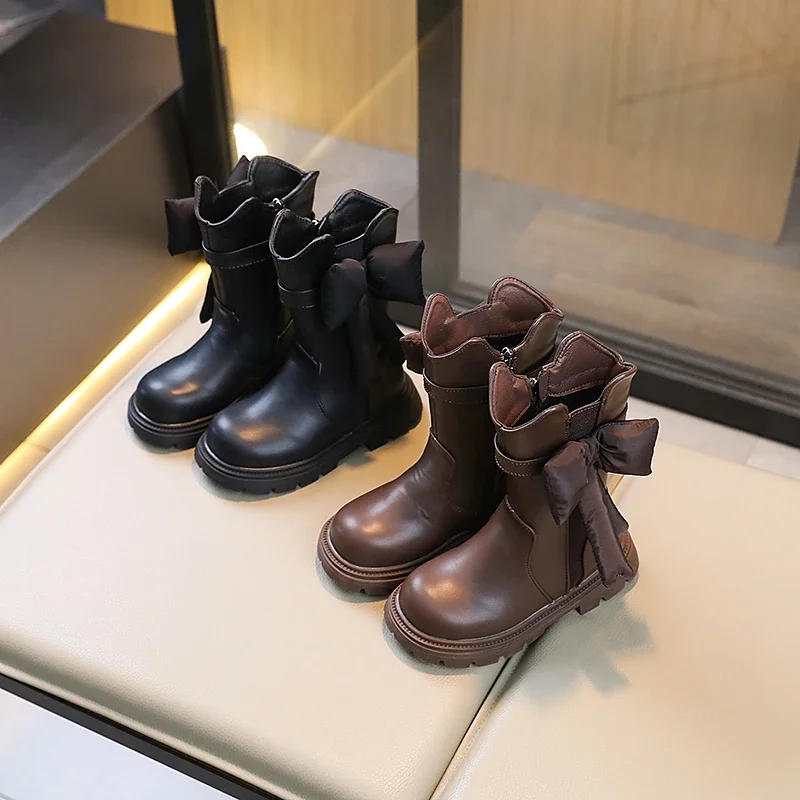 Children Boots for Girls Bow 2023 Spring Autumn New Kids Girls Short Boots Solid Color Thin Cotton Non-slip Princess Boots PU
Children Boots for Girls Bow 2023 Spring Autumn New Kids Girls Short Boots Solid Color Thin Cotton Non-slip Princess Boots PU
