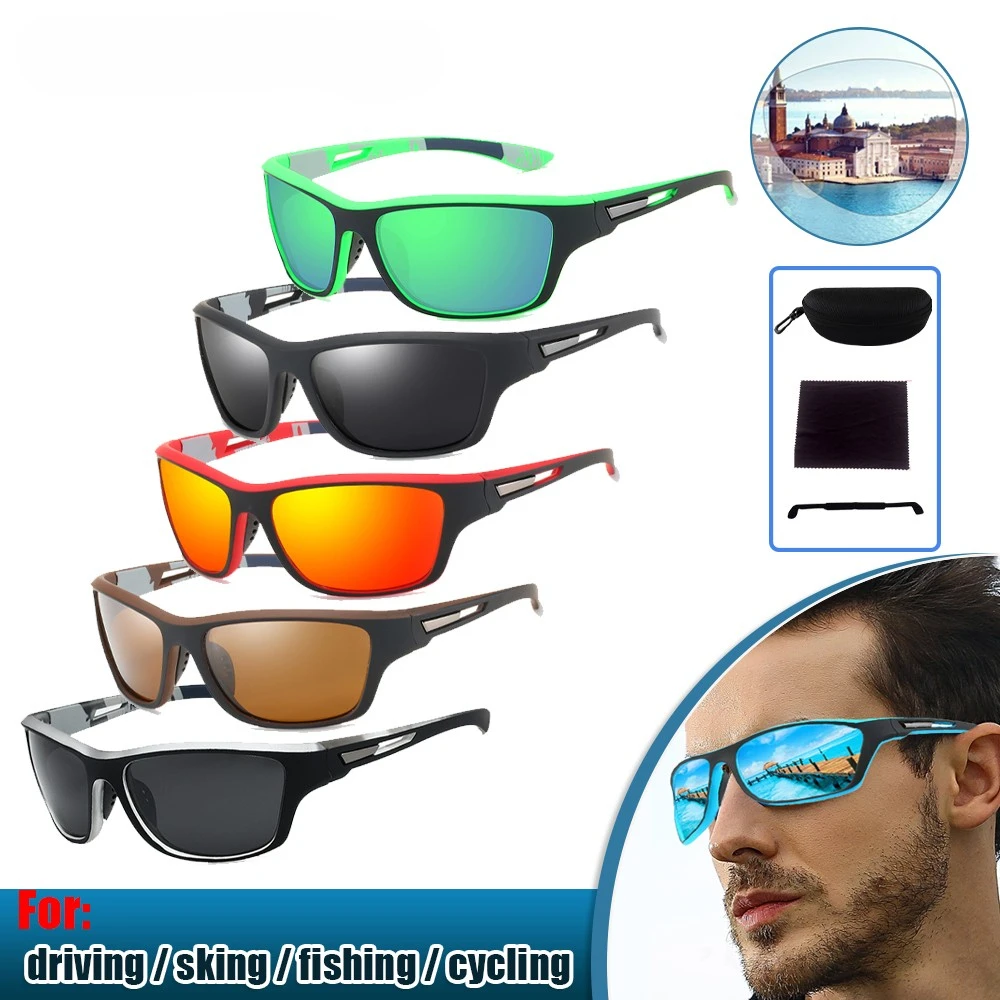 Sun Glasses UV Protection Polarized for Men Outdoor Windproof Sand Bicycles FOR MAN
Sun Glasses UV Protection Polarized for Men Outdoor Windproof Sand Bicycles FOR MAN