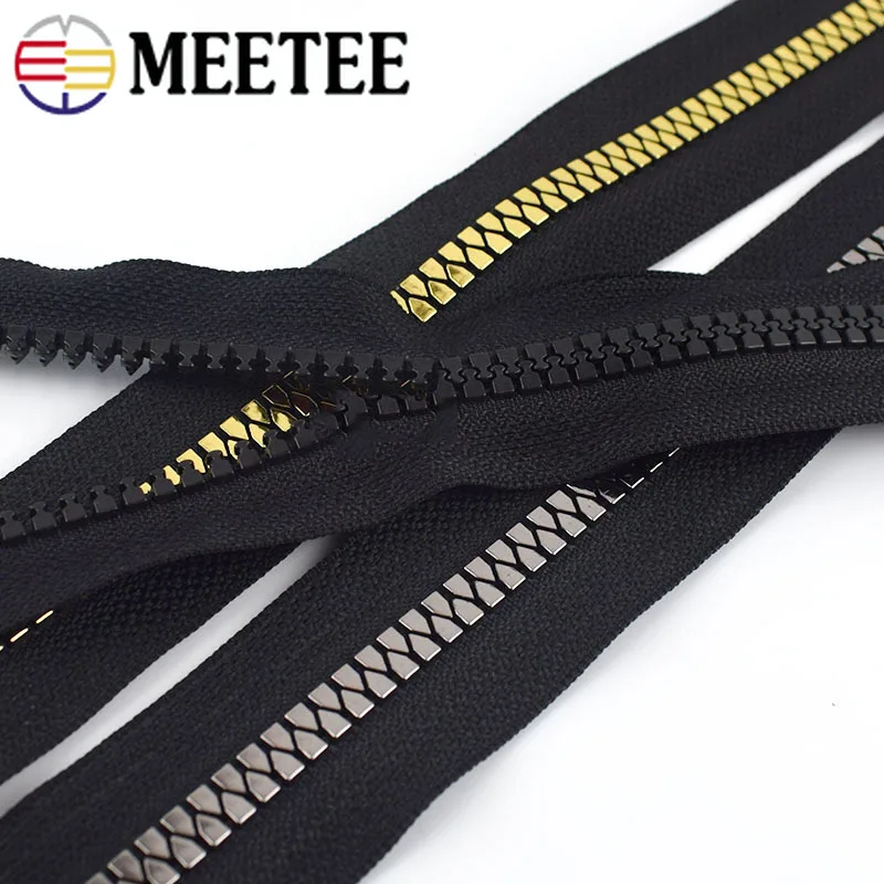 2/4Meters Meetee 5# 8# Resin Zipper Tape for Jacket Bag Clothes Sewing Black Zips Repair Kits DIY Garment Tailoring Accessories
2/4Meters Meetee 5# 8# Resin Zipper Tape for Jacket Bag Clothes Sewing Black Zips Repair Kits DIY Garment Tailoring Accessories